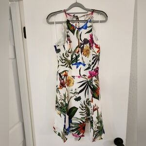 Parker Multicolor Silk Dress, M